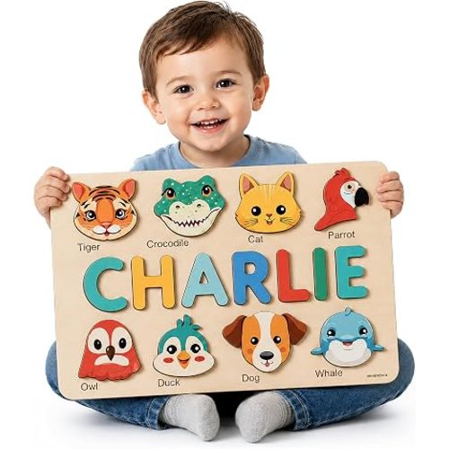 Personalized Animal Name Puzzle