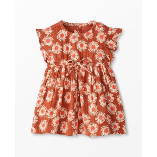 Flutter Sleeve Muslin Dress | Hanna Andersson | Hanna-Me-Downs