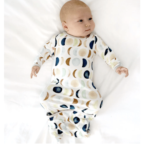 Luna Neutral Infant Gown - Little Sleepies