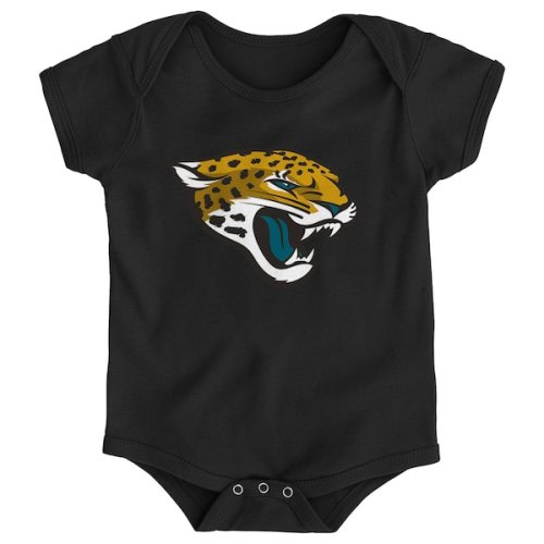 Newborn & Infant Jacksonville Jaguars Black Team Logo Bodysuit