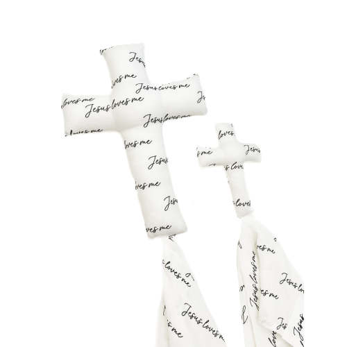 Jesus Loves Me Cross Lovey – OUR HOUSE ABOVE