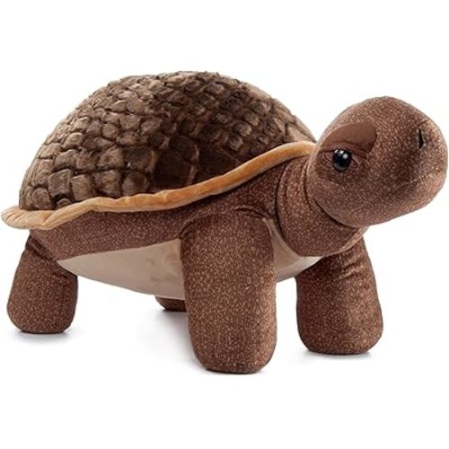 The Petting Zoo Tortoise Stuffed Animal Plushie, Gifts for Kids, Wild Onez Farm Animals, Tortoise Plush Toy 22 Inches