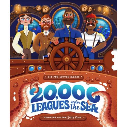 Lit for Little Hands by Jules Verne, Brooke Jorden, Olga Skomorokhova | Bookish Modesto