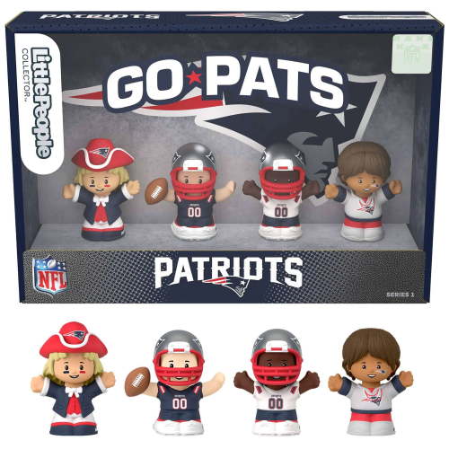 Fisher-Price Little People New England Patriots Four-Piece NFL Collector Set