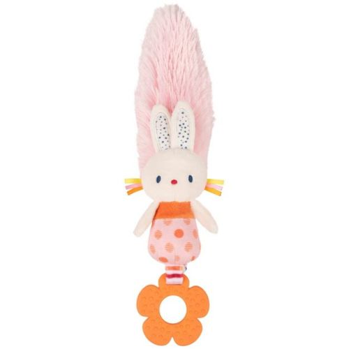 GUND Tinkle Crinkle Bunny Play Together Toy – Soft Sensory Plush with Teether, Crinkles, Bells & Feathery Fabric for Newborn Developmental Play