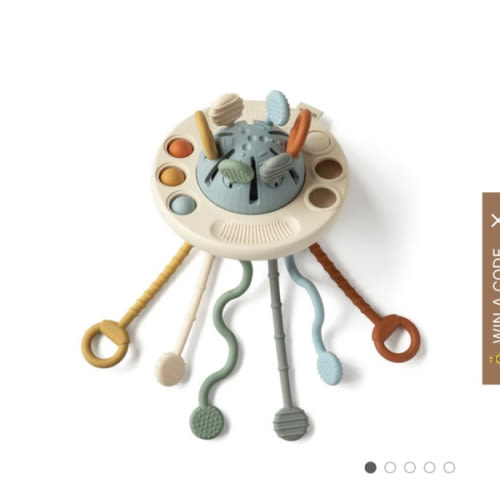 UFO Silicone Pulling Toy