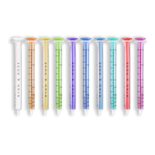 Ryan & Rose Cutie Dose - Baby Medicine Dispenser Syringe (10 Pack)