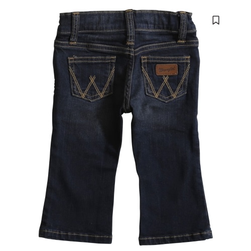 Wrangler Infant Boys' Dark Wash Jeans 0-3 months