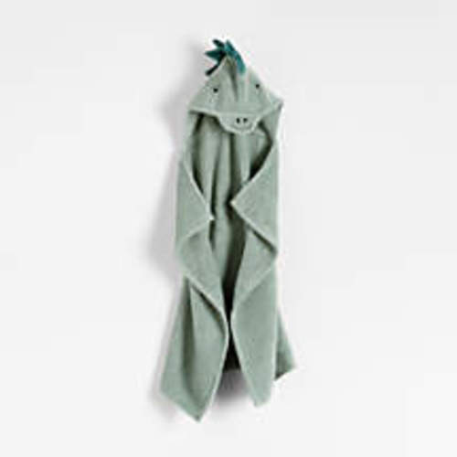 Duck Pampas Ivory 100% Organic Cotton Hooded Baby Towel