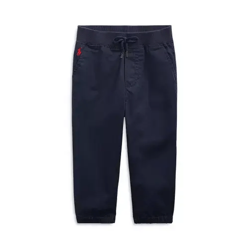 Boys' Cotton Twill Jogger Pants - Baby