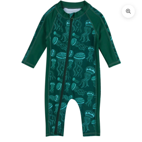 Sunsuit - Long Sleeve Romper Swimsuit | "Jelly Jellyfish"