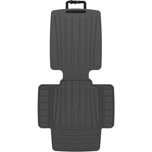 Car Seat Protector for Child Car Seat,TPE Waterproof & Anti-Slip (No Imprints),carseat Protector car seat Cover Universal Fit for Baby & Pet Use, BPA-Free(Black -1 PC)