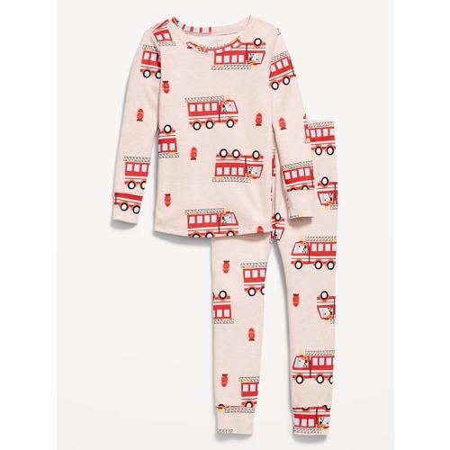 Printed Snug-Fit Pajama Set for Toddler & Baby