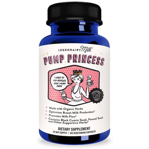 Pump Princess Organic Lactation Blend - Breast Milk Supplement

      – Legendairy Milk