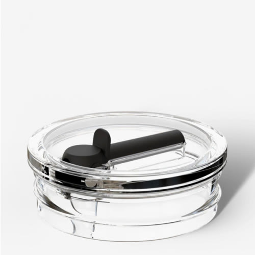 Thicc Buddy Flip Straw Lid | Clear
