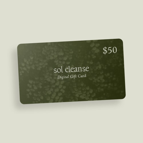 Digital Gift Card – Sol Cleanse
