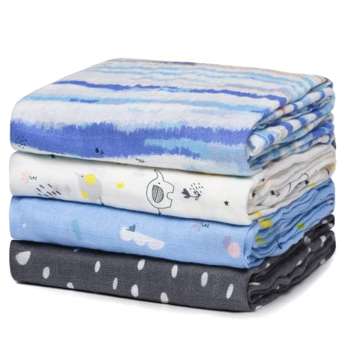 Momcozy Cooling Comforter for Hot Sleepers, Cooling Blanket, All-Season Lightweight Soft Breathable, Sky Blue
