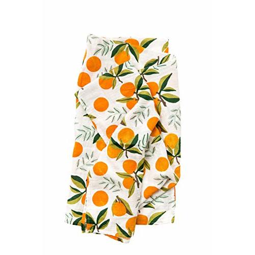 Clementine Kids Muslin Infant Swaddles (Clementine)