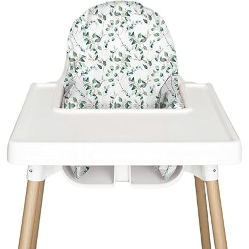 Nibble and Rest Highchair Insert Cover, Compatible for IKEA Antilop Highchair, High Chair Accessories Stain-Proof and Wipeable Insert Cover (Cushion NOT Included)(Botanical)