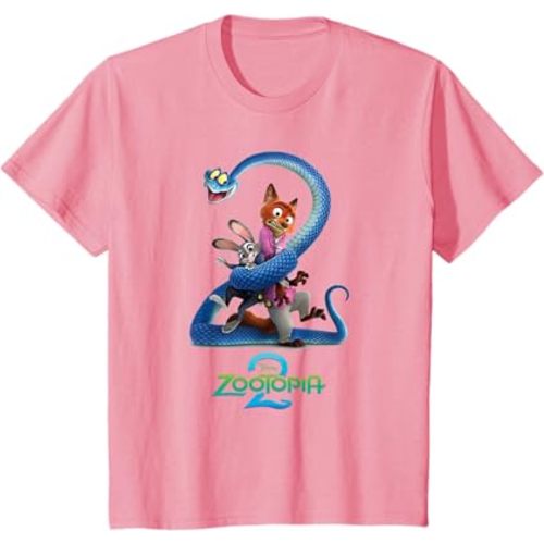 Disney Zootopia 2 Funny Group Shot Movie Poster T-Shirt