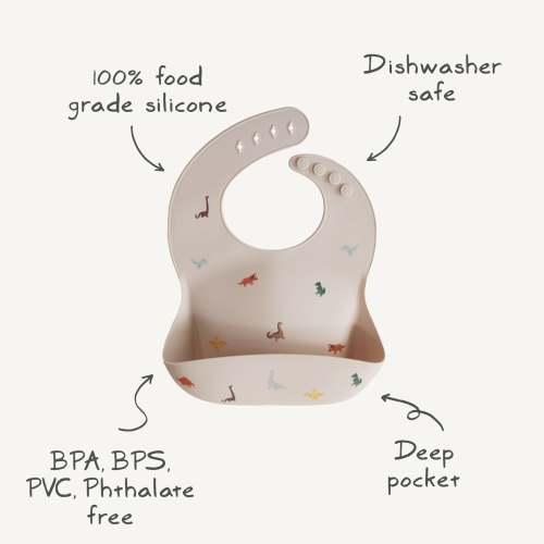 Silicone Baby Bib – Simple Steps Market