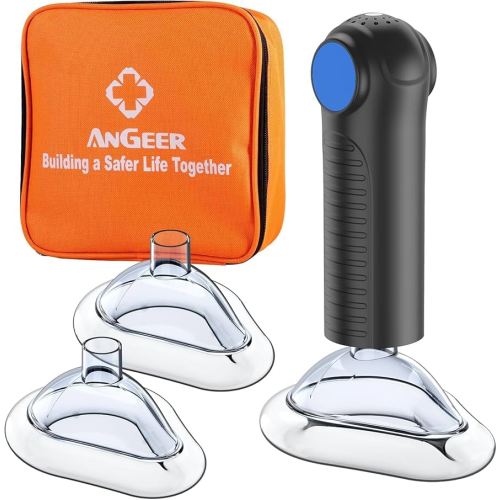 EasyPumpVac Portable Vacuum Suction Device-Home Kit, First Aid Kit for Kids and Adults, Airway Suction Device for Children and Adults