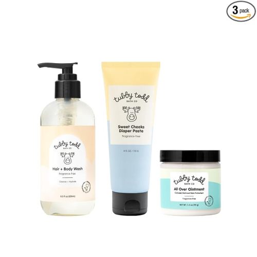 Tubby Todd Baby Bundle Newborn Skin Care Set