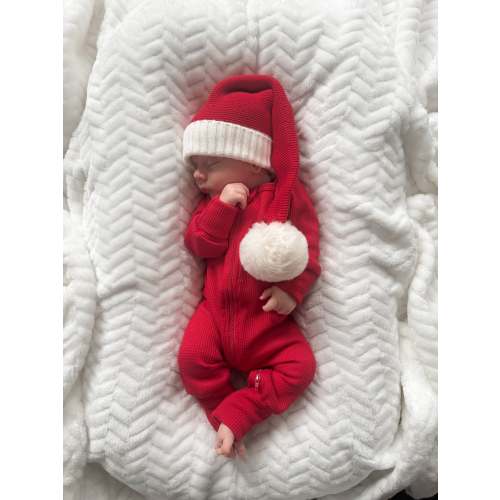 WAFFLE ONESIE | RED