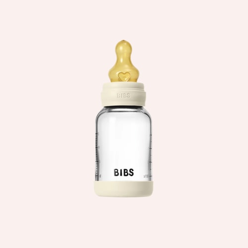 Baby Glass Bottle Set 120ml - Ivory