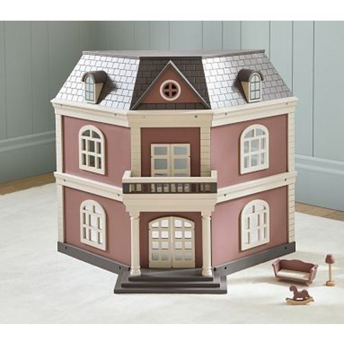 La Belle Maison Furnished French Corner Dollhouse