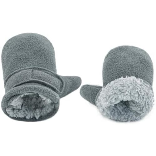 BAVST Baby Toddler Winter Mittens Girls Warm Fleece Lined Gloves Kids Sherpa Lined Mittens for Boys