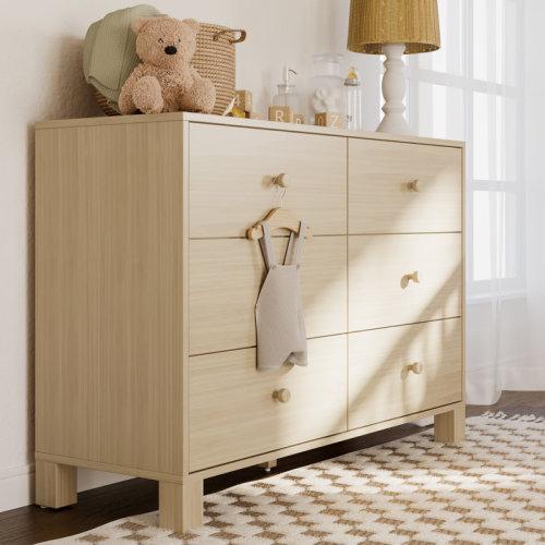 Storkcraft California 6 Drawer Dresser & Reviews | Wayfair