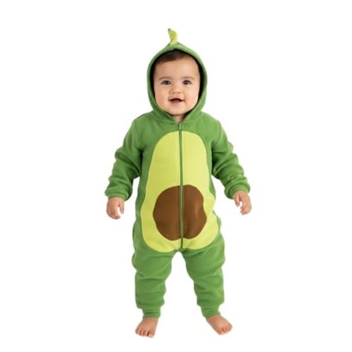 Cuddle Club Fleece Baby Bunting Bodysuit with Hood, Convertible Mittens & Booties, Car Seat Friendly, Soft & Warm, Easy Zip