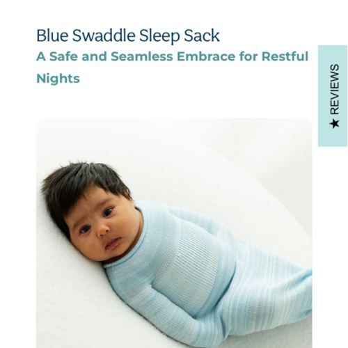 Blue Swaddle Sleep Sack – Swaddelini