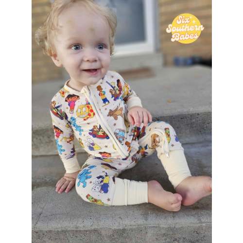 Cartoon Crew Zipper Sleeper **PreOrder**