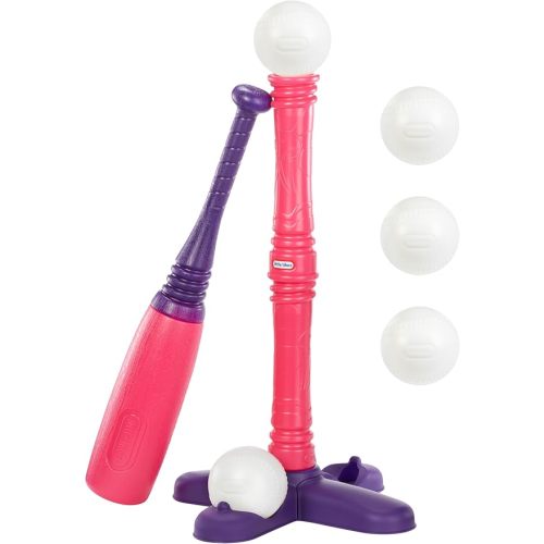 Little Tikes T-Ball Set, Pink, 5 Balls, for Toddlers Ages 18+ Months – Amazon Exclusive