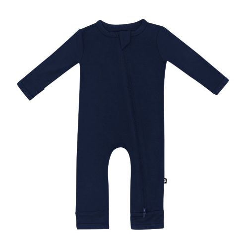 Kyte Baby Zippered Romper in Navy Navy 3-6 Months