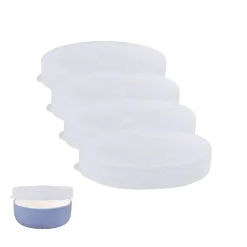 Porcelain Bowl Silicone Lids