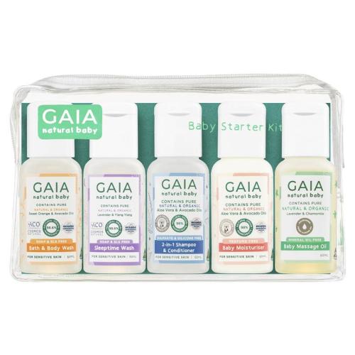 Gaia Natural Baby Starter Kit 5 x 50ml
