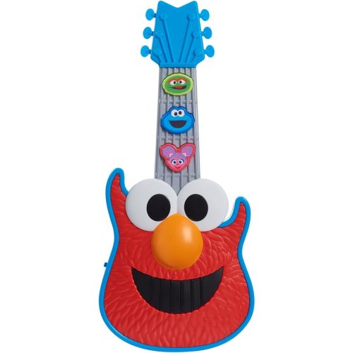 Sesame Street Rock with Elmo Guitar, Dress Up and Pretend Play, Lights and Sounds Preschool Musical Toy, Kids Toys for Ages 2 Up by Just Play