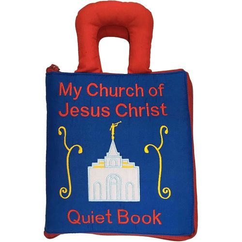Interactive LDS Quiet Book - My Church of Jesus Christ Quiet Book by My Growing Season | Religious and Educational Soft Busy Sacrament Book for Kids | Engaging Learning Tool for Young Children