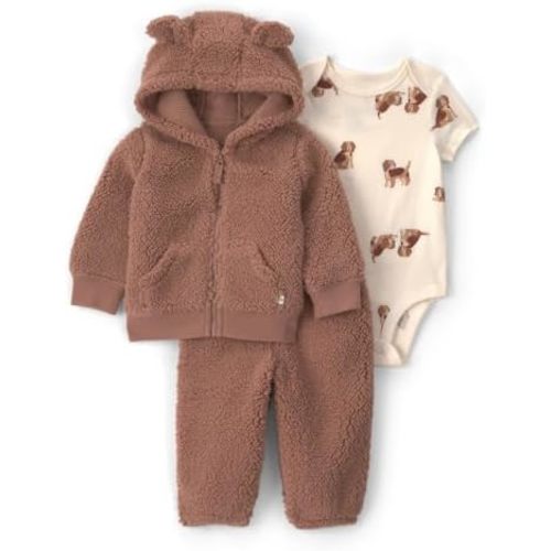 Carter's Baby Boys' 3-piece Bodysuit Pant Sets