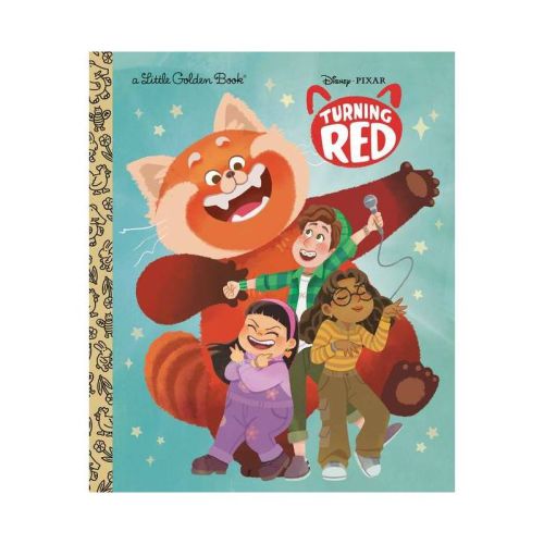 Disney/Pixar Turning Red Little Golden Book - (Hardcover)