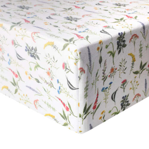 Premium Knit Fitted Crib Sheet Aspen by Copper Pearl