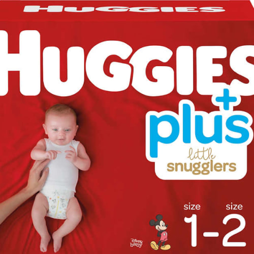 Huggies Plus Diapers Size 2 | Costco