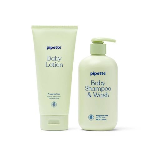 Pipette Baby Bath Wash Gift Set - Shampoo & Lotion - 17.5 fl oz/2ct