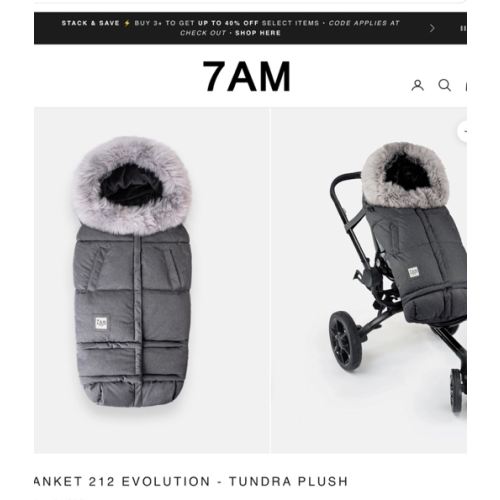 Blanket 212 evolution - Tundra Plush