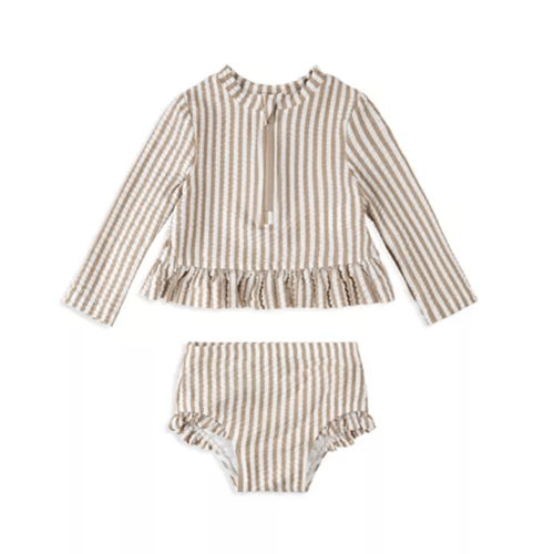 Girls' Rash Guard Two Piece Swimsuit - Baby