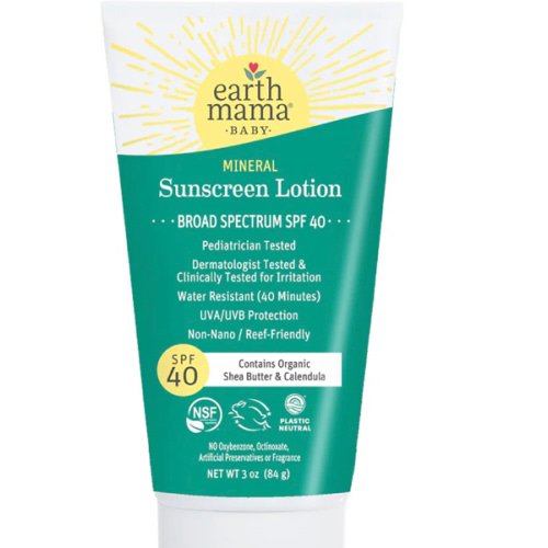 Baby Mineral Sunscreen Lotion SPF 40 | Non-nano Zinc