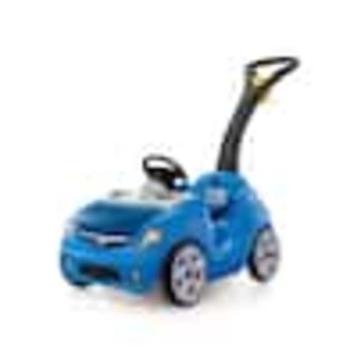 Step2 Whisper Ride Cruiser II Toddler Push Car with Quiet Wheels, Smooth Steering, and Stroller Alternative Design 823099